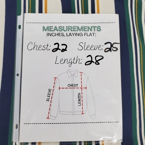 Vintage Dockers Polo Shirt Men’s Small Striped Long Sleeve 90s Made In USA - Picture 5 of 8